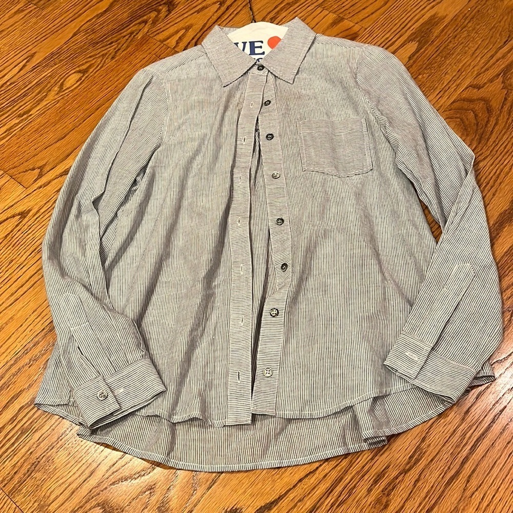 NWT Funktional Women’s Plaid Button Down Size S